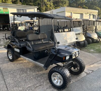 Ezgo St Express 2010 Black Petrol 6 Seat E578 (1)
