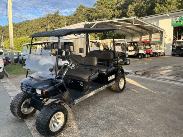 Ezgo St Express 2010 Black Petrol 6 Seat E578 (2)