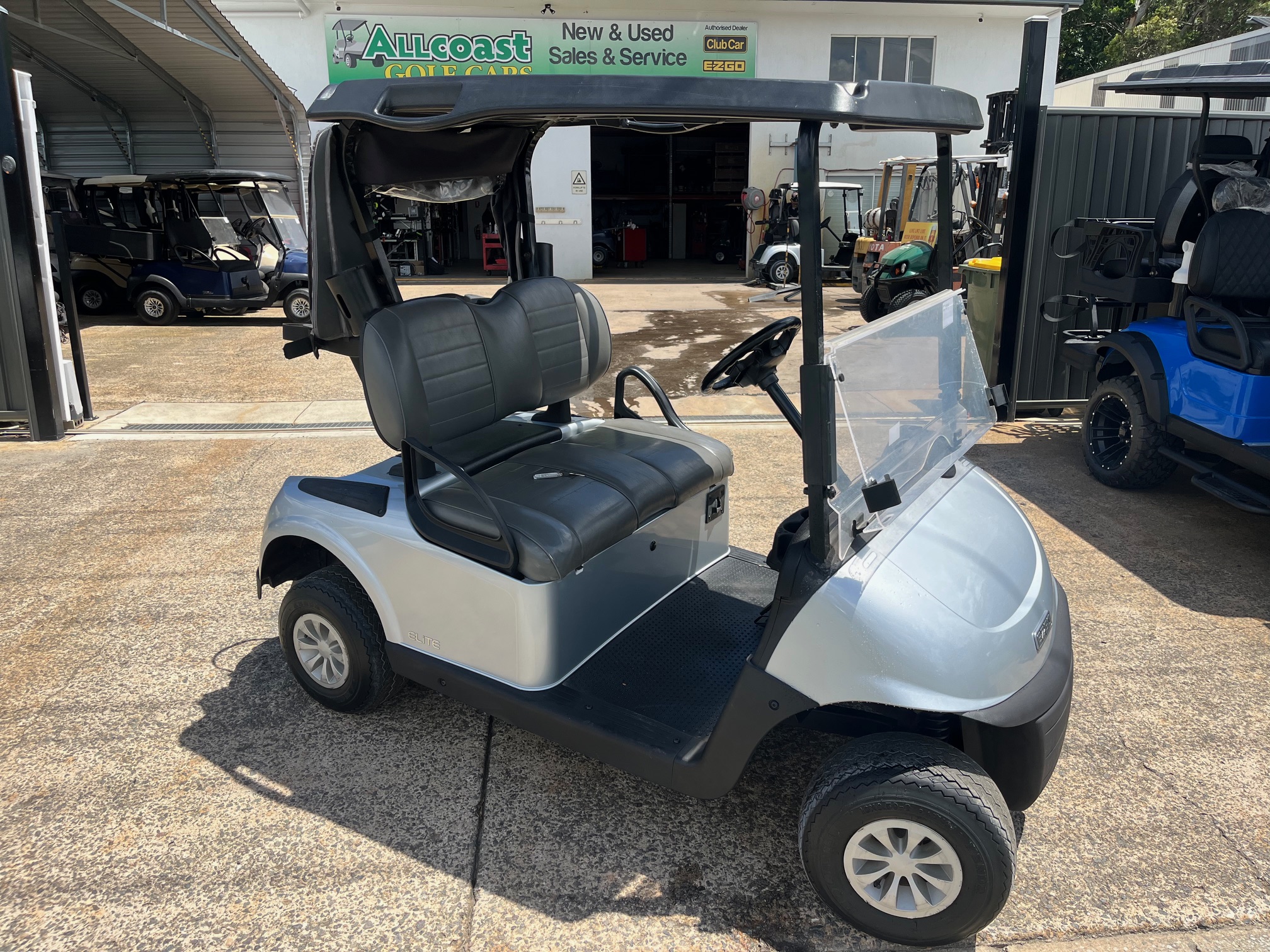 Ezgo RXV 2021 Platinum Lithium Code: E842 Price $9,400