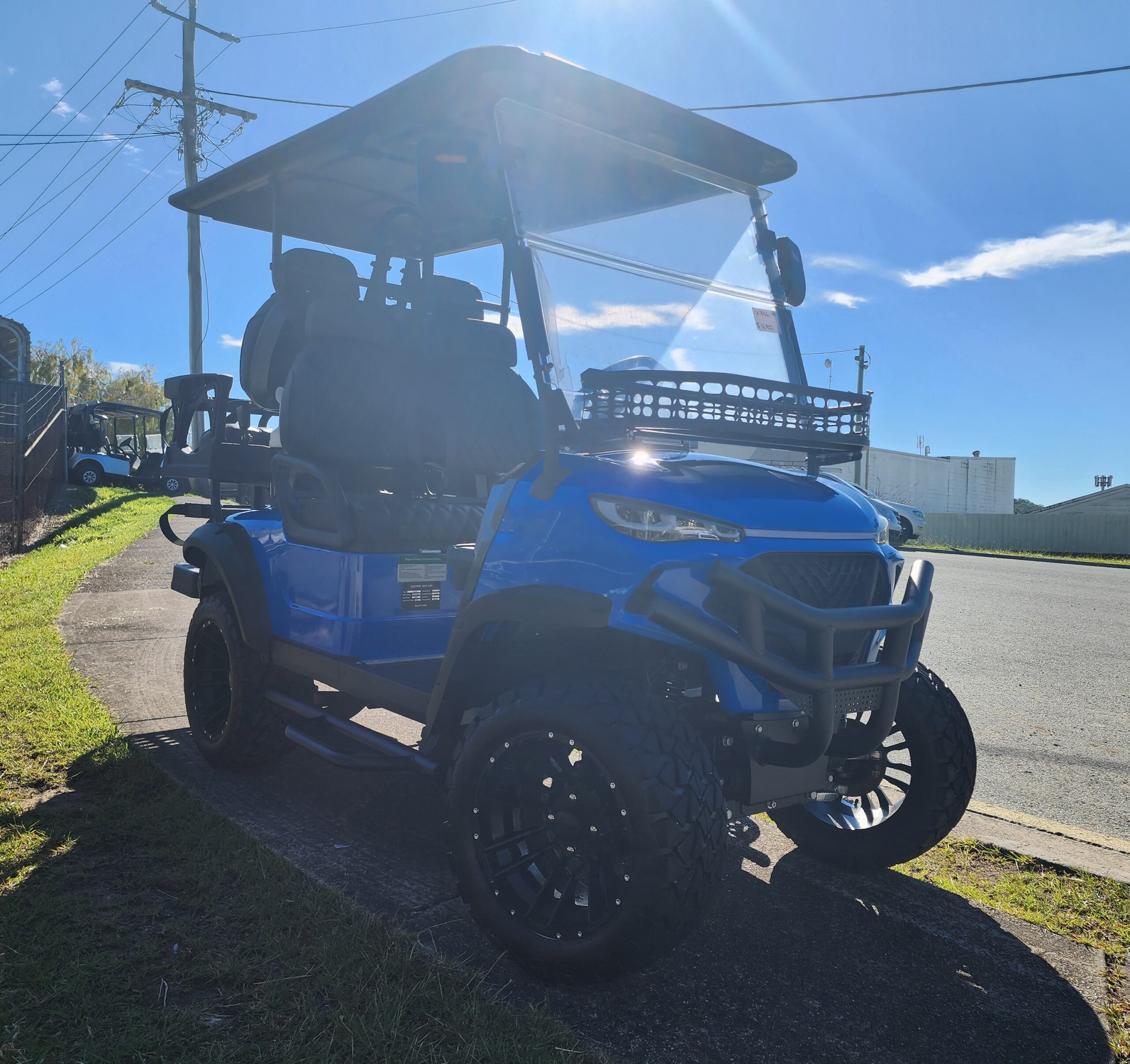 Yaxi All Terrain 2025 Lithium 4 Seat Blue Ex Demo Code U334